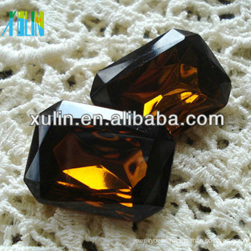 high quality glass fancy stones diamond